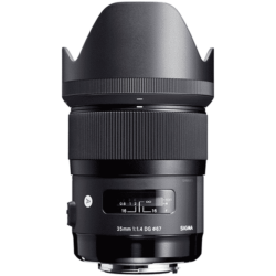 VERKOOP: SIGMA ART 35mm ƒ/1.4 DG DN (E-Mount)