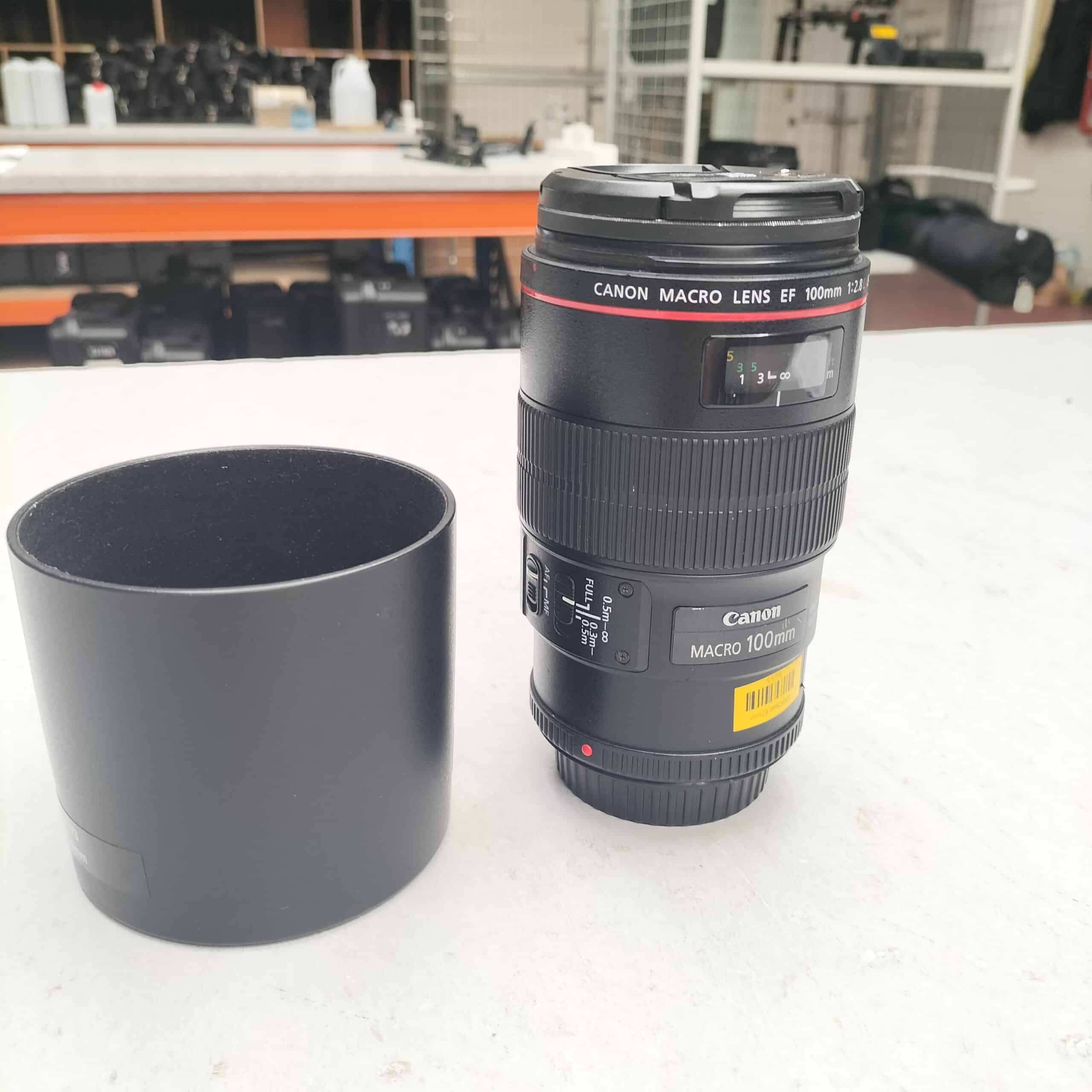 VERKOOP: Canon EF 100mm ƒ/2.8 L Macro IS USM (EF-Mount) - Afbeelding 2