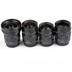 VERKOOP: Voigtländer Nokton - Set (MFT-Mount) (10,5 // 17,5 // 25 // 42,5mm f0.95)